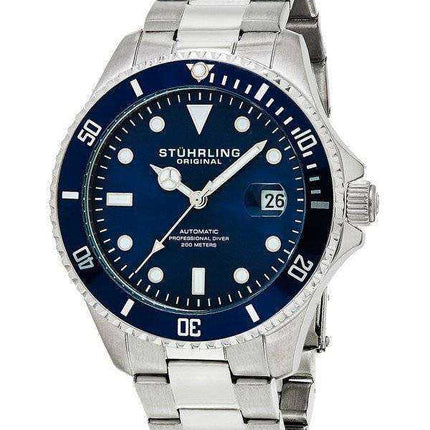 Orologio da uomo Stuhrling Original Regatta Automatic Diver 200M 792.02 da uomo