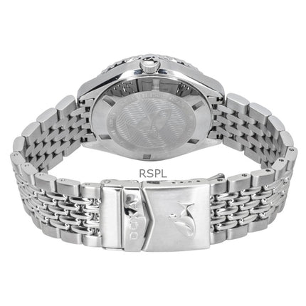 Orologio da uomo Doxa SUB 200 Whitepearl in acciaio inossidabile con quadrante bianco, automatico, subacqueo, 799.10.011.10, impermeabile fino a 200 metri.