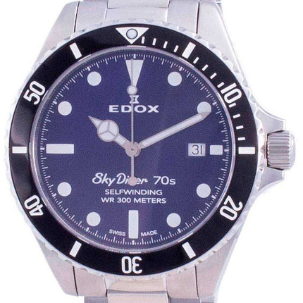 Orologio da uomo Edox Skydiver Automatic Diver 801123NMBUI 80112 3NM BUI 300M