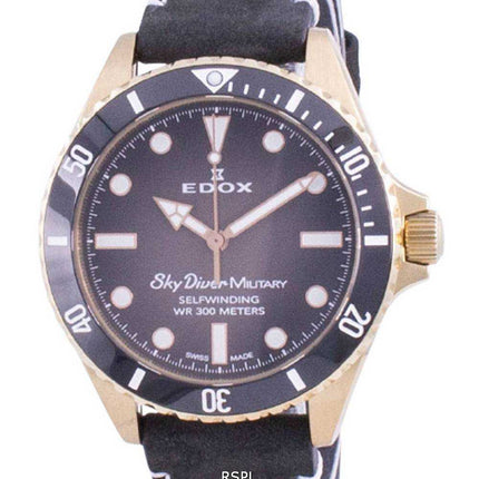 Edox Skydiver Military Limited Edition Automatic 80115BRZNNDR 80115 BRZN NDR 300M Orologio da uomo