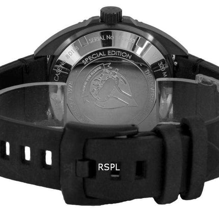 Orologio da uomo Edox North Sea Diver's quadrante nero automatico 80118357NGN1 80118 357NG N1 300M