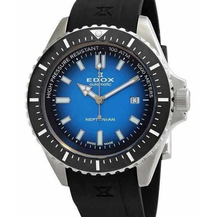 Orologio da uomo Edox Skydiver Neptunian Automatic Diver 801203NCABUIDN 80120 3NCA BUIDN 1000M