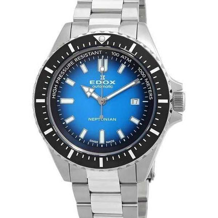 Orologio da uomo Edox Skydiver Neptunian Automatic Diver 801203NMBUIDN 80120 3NM BUIDN 1000M