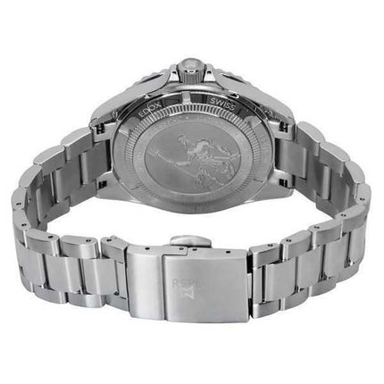 Orologio da uomo Edox Neptunian Grande Reserve quadrante blu automatico subacqueo 80801 3BUM BUIN 300M