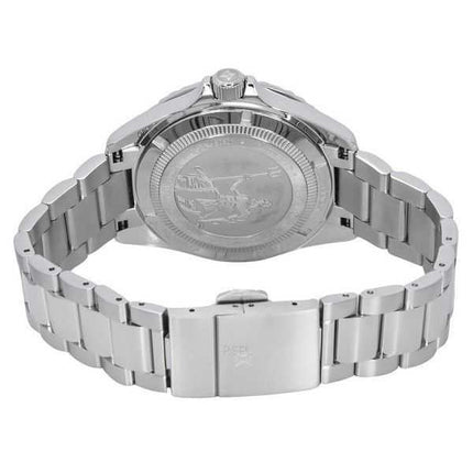 Orologio da uomo Edox Neptunian Grande Reserve con quadrante nero automatico 80801 3NM NIN 300M