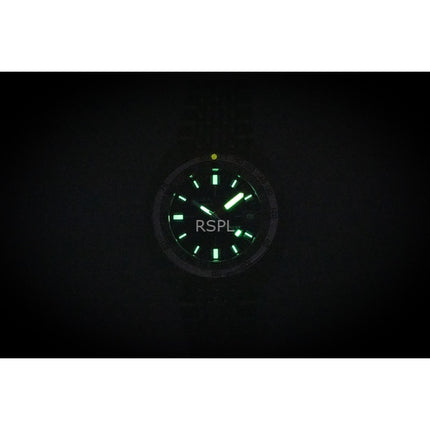 Orologio da uomo Doxa SUB 300T Sharkhunter in acciaio inossidabile con quadrante nero, automatico, subacqueo, 840.10.101.10, 1200 m, con cinturino extra