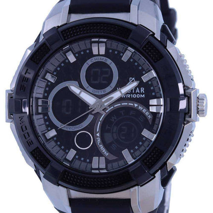 Orologio da uomo Westar cronografo quadrante nero al quarzo 85002 PTN 001 100M