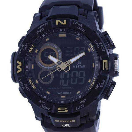Orologio da uomo Westar analogico digitale quadrante nero al quarzo 85010 PTN 002 100M