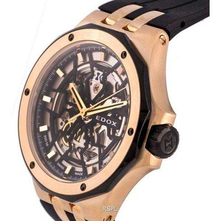 Edox Delfin Mecano Diver's Skeleton Dial Automatic 85303357RNNRN 200M Orologio da uomo