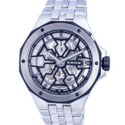 Edox Delfin Mecano Diver's Skeleton Dial Automatic 853033NNMBG 85303 3NM NBG 200M Orologio da uomo