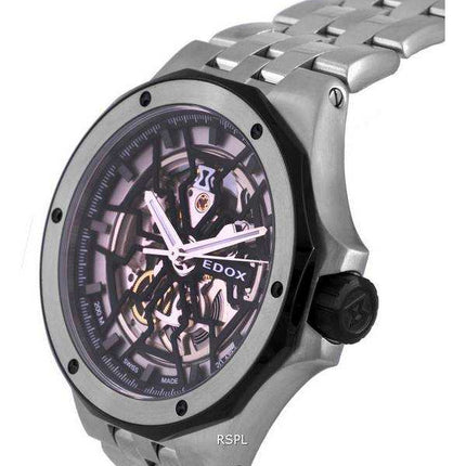 Edox Delfin Mecano Diver's Skeleton Dial Automatic 853033NNMBG 85303 3NM NBG 200M Orologio da uomo