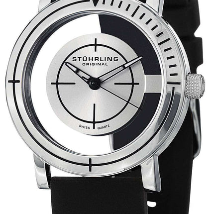 Orologio da uomo Stuhrling Original Leisure Sniper Transparent Swiss Quartz 879.01
