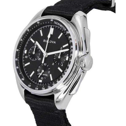 Orologio da uomo Bulova Lunar Pilot Special Edition cronografo quadrante nero quarzo 96A225