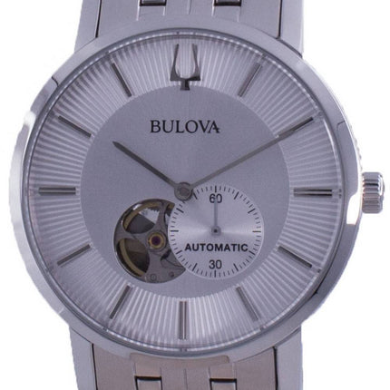 Orologio da uomo Bulova Clipper Open Heart automatico 96A238 ricondizionato