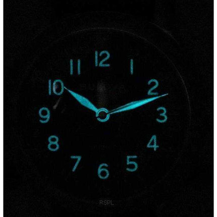 Bulova Classic HACK Military A11 cinturino in nylon quadrante blu automatico 96A282 orologio unisex