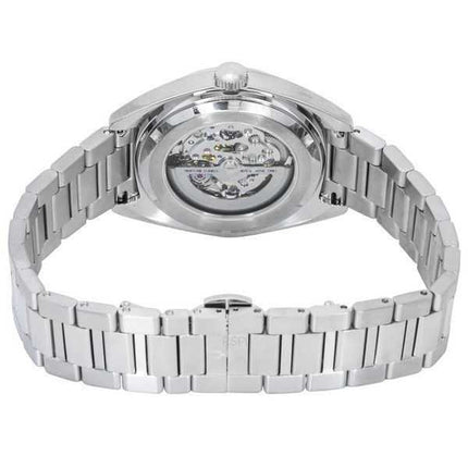 Orologio da uomo Bulova Classic Surveyor in acciaio inossidabile con quadrante scheletrato automatico 96A293