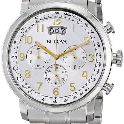 Orologio da uomo Bulova Chronograph Silver Dial 96B201