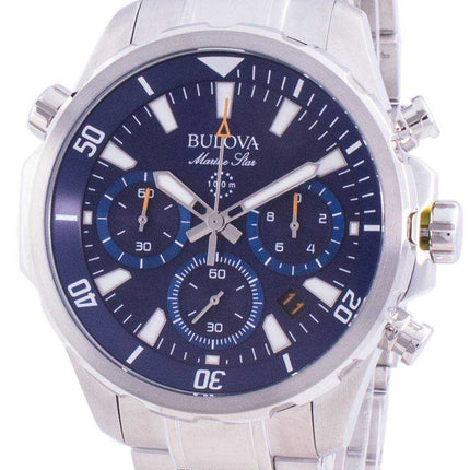 Orologio da uomo al quarzo cronografo Bulova Marine Star 96B256