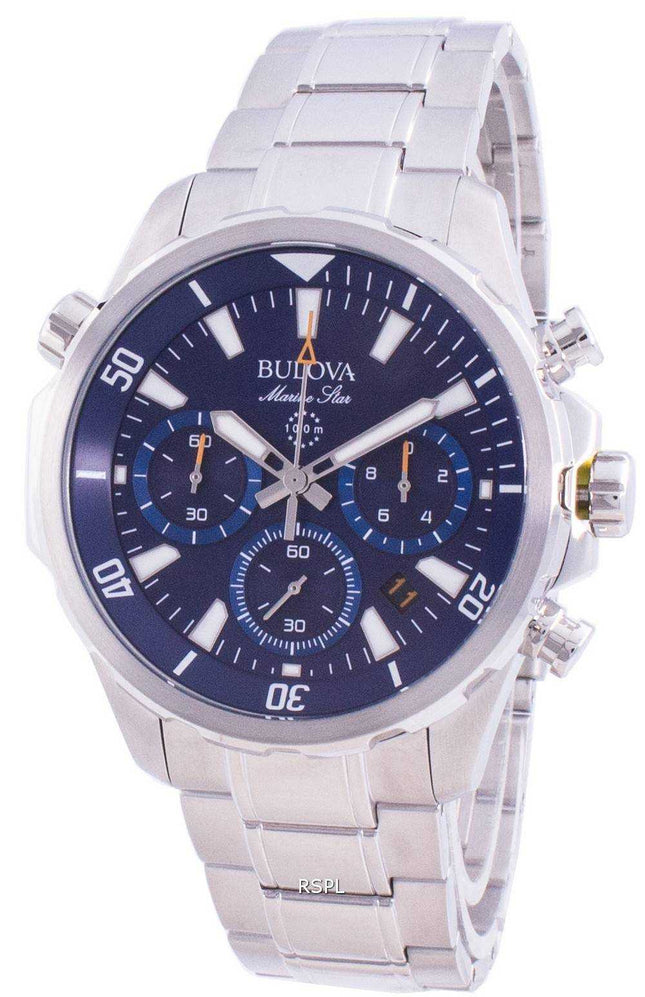 Orologio da uomo al quarzo cronografo Bulova Marine Star 96B256