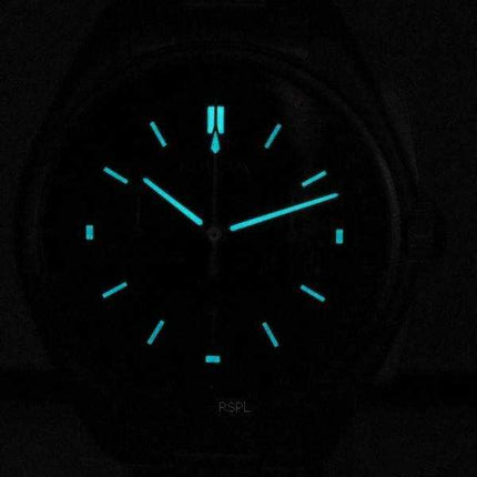 Bulova Lunar Pilot Chronograph Orologio da uomo in acciaio inossidabile con quadrante nero al quarzo 96B258