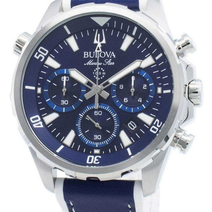 Orologio da uomo al quarzo cronografo Bulova Marine Star 96B287