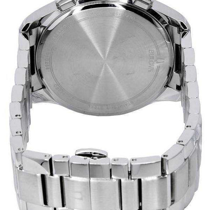 Orologio da uomo Bulova Classic Wilton cronografo quadrante nero al quarzo 96B288