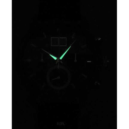 Bulova Sutton Classic cronografo cinturino in pelle quadrante verde quarzo 96B310 orologio da uomo
