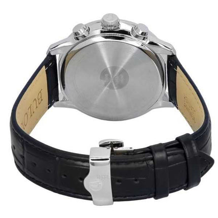 Bulova Sutton Classic cronografo cinturino in pelle quadrante verde quarzo 96B310 orologio da uomo