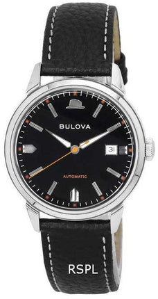 Orologio da uomo Bulova Frank Sinatra Summer Wind quadrante nero automatico 96B381