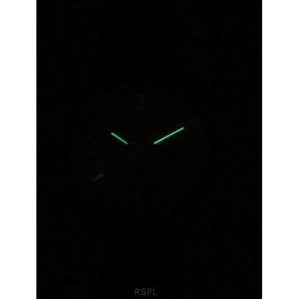 Orologio da uomo Bulova Surveyor cinturino in pelle quadrante verde automatico 96B427