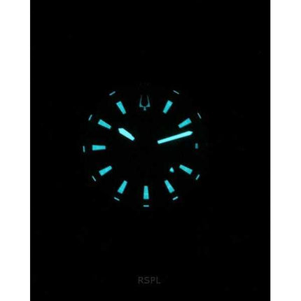 Orologio da uomo Bulova Marine Star con cinturino in silicone nero e quadrante giallo Precisionist Quartz Diver&#39;s 200M 96B43