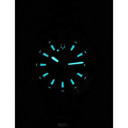 Orologio da uomo Bulova Marine Star in acciaio inossidabile con quadrante nero Precisionist Quartz Diver&#39;s 96B434 200M
