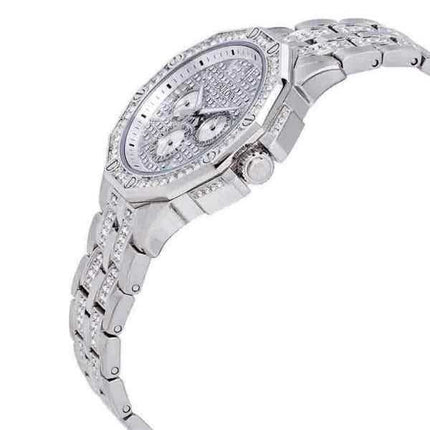 Orologio da uomo Bulova Octava Crystal Accents quadrante multifunzione argento al quarzo 96C134