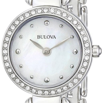 Bulova Crystal Accented Bangle Style 96L126 Orologio da donna
