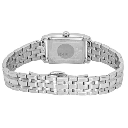 Orologio da donna Bulova Sutton Diamond Accents in acciaio inossidabile con quadrante in madreperla grigia al quarzo 96P252