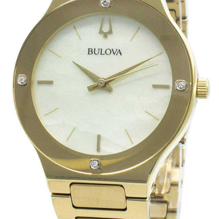 Orologio al quarzo donna Bulova 97R102 con accenti di diamante