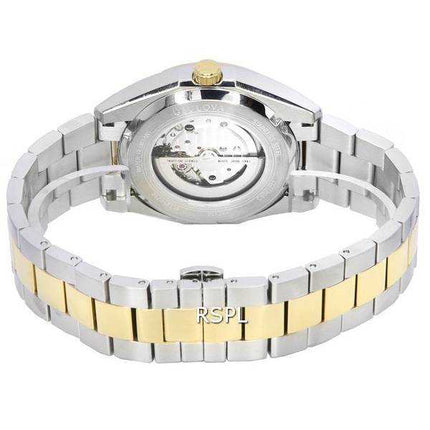 Bulova Surveyor Orologio da uomo automatico con quadrante a cuore aperto argento 98A284