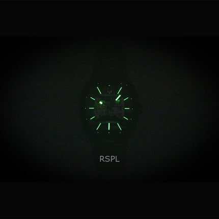 Orologio da uomo Bulova Maquina in acciaio inossidabile con quadrante scheletrato verde automatico 98A321