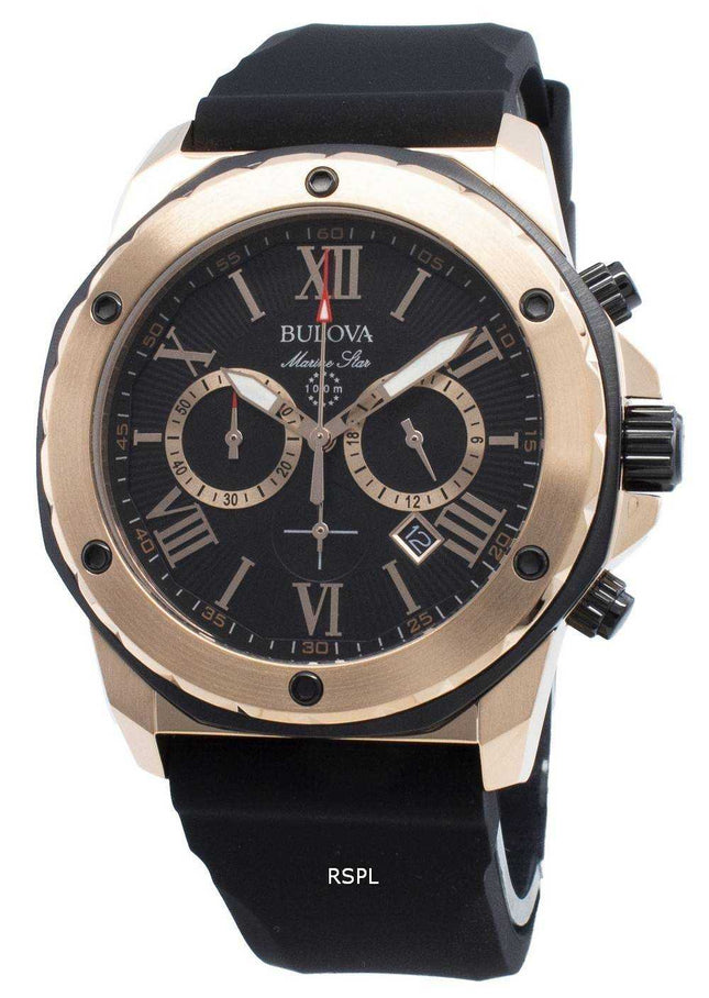 Orologio da uomo al quarzo cronografo Bulova Marine Star 98B104