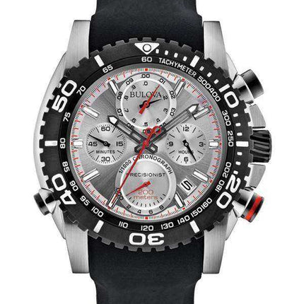 Orologio da uomo Bulova Precisionist Chronograph Tachymeter 200M 98B210