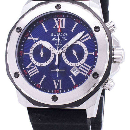 Orologio da uomo Bulova Marine Star 98B258 Cronografo al quarzo