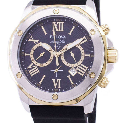 Orologio da uomo Bulova Marine Star 98B277 Cronografo al quarzo