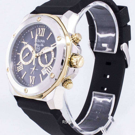 Orologio da uomo Bulova Marine Star 98B277 Cronografo al quarzo