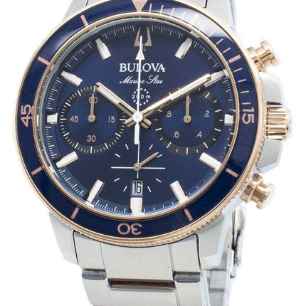 Orologio da uomo al quarzo cronografo Bulova Marine Star 98B301