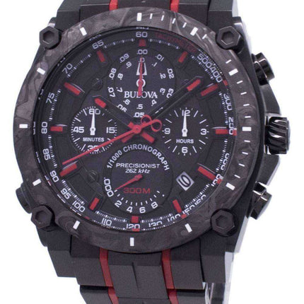 Orologio da uomo Bulova Precisionist 98B313 300M con cronografo al quarzo