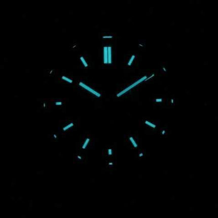 Orologio da uomo Bulova Racer Chronograph cinturino in pelle quadrante nero al quarzo 98B428 100M