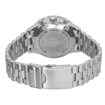 Orologio da uomo Bulova Marine Star Heritage Special Edition Cronografo con quadrante nero al quarzo subacqueo 98B451 200M