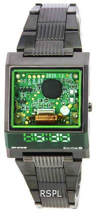 Orologio da uomo Bulova Computron D-Cave Special Edition al quarzo digitale 98C140