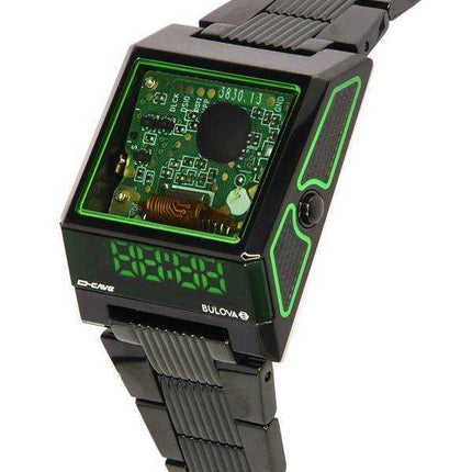 Orologio da uomo Bulova Computron D-Cave Special Edition al quarzo digitale 98C140