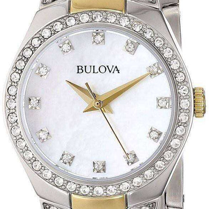 Orologio da donna Bulova Crystal Accent Two Tone 98L198